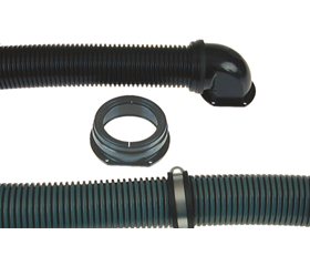 MEGA 6 NW70 schwarz Wellschlauch PA6 VE=10m