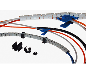 Quick-Tube SHR PA V0 Spiralband für Kabelbündelung