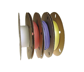 PLF 100 1.6-0.8 (1/16"") rot Schrumpfschlauch 2:1 Polyolefin / Rolle à 200m