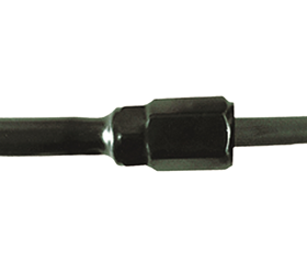 PLT 100A 34-9 schwarz Schrumpfschlauch 4:1 m. ISK Polyolefin / Stange à 1m